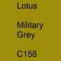 Preview: Lotus, Military Grey, C158.